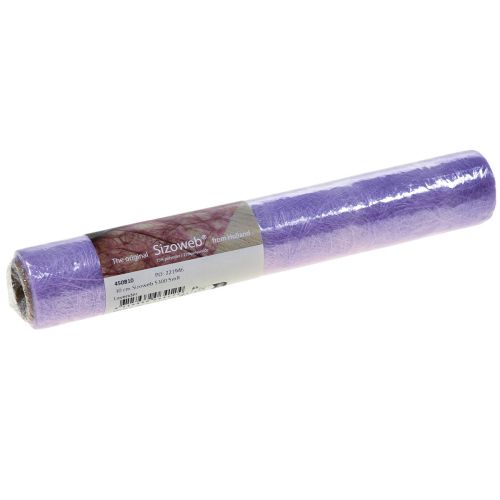 Artículo Camino de mesa Deco polar Sizoweb violeta 30cm 5m