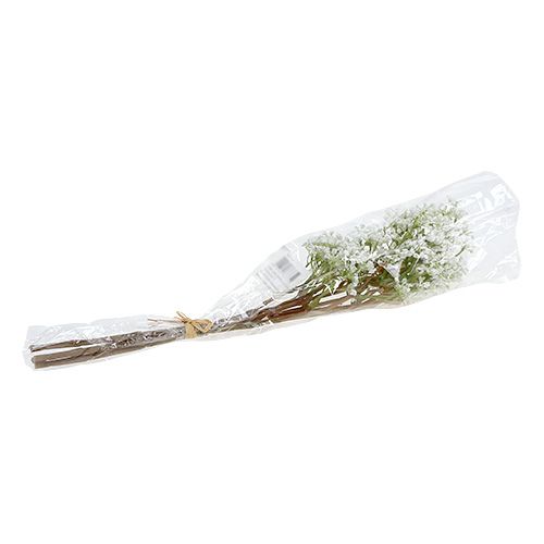 Floristik24 Deco rama verde-blanca L43cm 4pcs