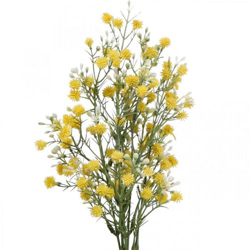 Floristik24 Ramas decorativas ramo de mimosa artificial acacia plateada Al. 35 cm