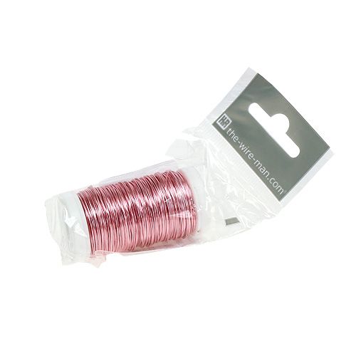 Artículo Alambre Deco Esmaltado Rosa Ø0.50mm 50m 100g