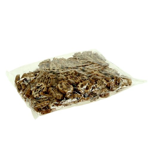 Floristik24 Tuerca rodajas 2cm natural 250g