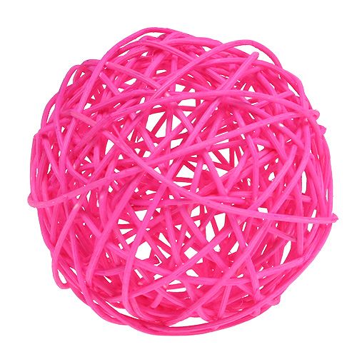 Floristik24 Decoball Rosa 10cm 6pcs