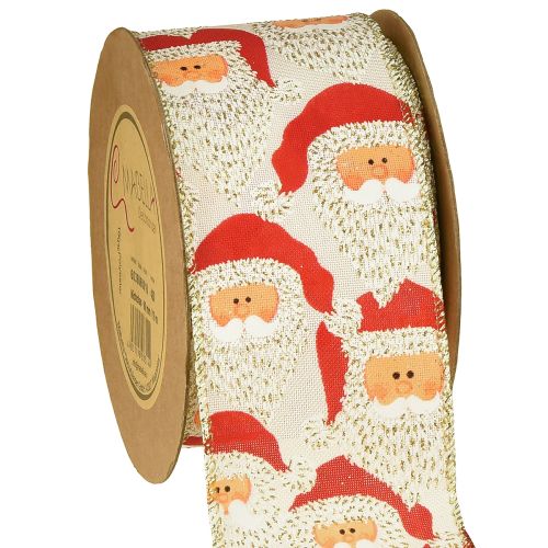 Cinta decorativa Papá Noel cinta decorativa 60mm 10m