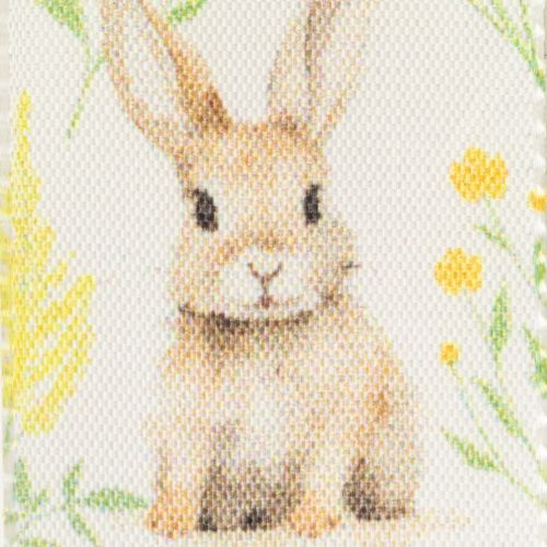 Artículo Cinta de regalo con motivo de conejito de Pascua para embalaje festivo, 15 m