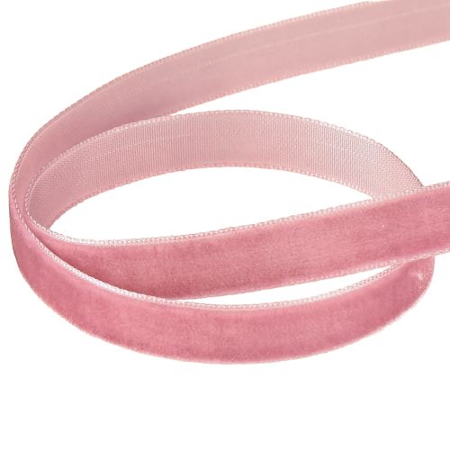 Artículo Cinta decorativa terciopelo morado claro 10mm 20m