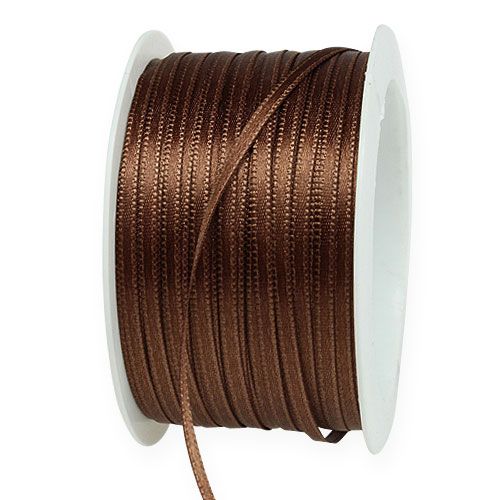 Artículo Cinta de regalo marrón 3mm x 50m