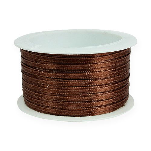 Artículo Cinta de regalo marrón 3mm x 50m