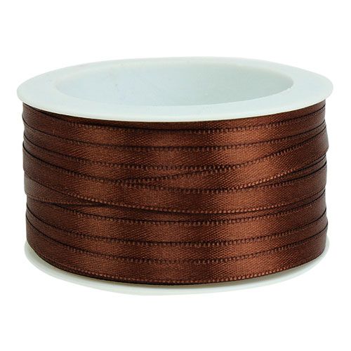 Artículo Cinta de regalo marrón 6mm x 50m