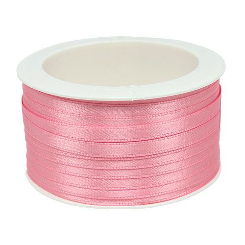 Artículo Cinta de regalo rosa 6mm x 50m