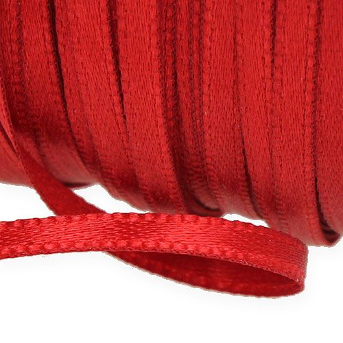 Artículo Cinta de regalo y decoración 3mm x 50m rojo claro