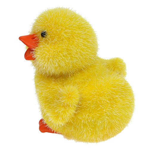Floristik24 Figura decorativa patitos 7,5cm amarillo 1ud