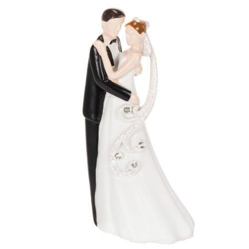 Figura decorativa de una pareja de recién casados, 10,5 cm. comprar | Floristik24.es