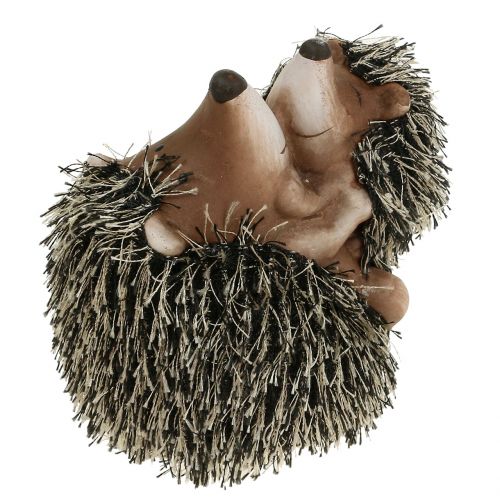 Floristik24 Figura decorativa erizo con niño 11,5cm 2uds