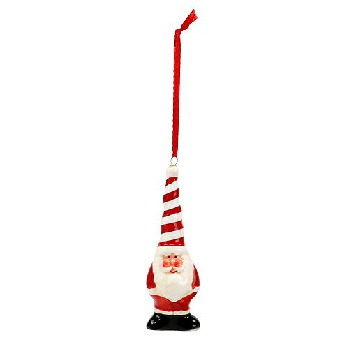 Figura para decorar Santa para colgar 11cm 1pc