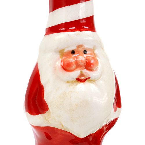 Floristik24 Figura decorativa de cerámica Papá Noel Papá Noel para colgar 11cm 1 pieza