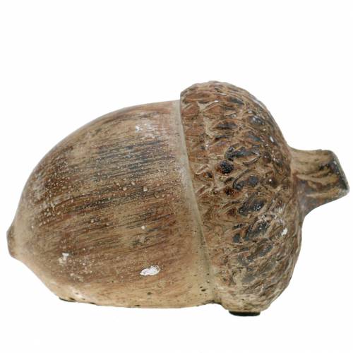 Floristik24 Figura decorativa bellota marrón 11cm x 8cm x 7cm 3pcs