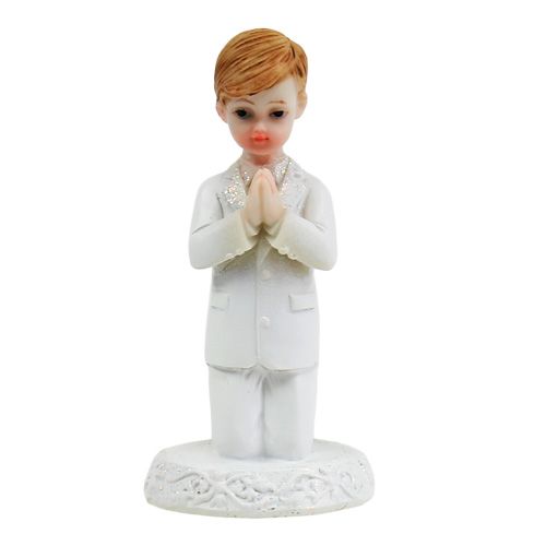 Floristik24 Figura deco comunión niño 8.5cm