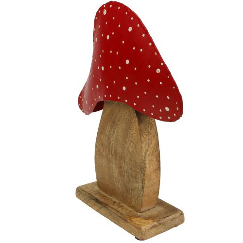 Floristik24 Figura decorativa toadstool nature, rojo 25cm