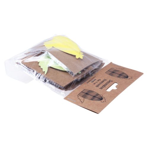 Artículo Gallinas decorativas de papel alveolar Pascua 11×6,5×12cm 6ud