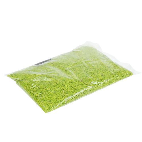 Artículo Gránulos decorativos verde manzana 2mm - 3mm 2kg
