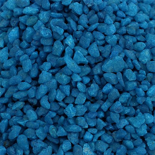 Floristik24 Gránulos decorativos piedras decorativas azul oscuro 2mm - 3mm 2kg