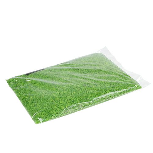 Artículo Piedras decorativas granuladas verdes decorativas 2mm - 3mm 2kg