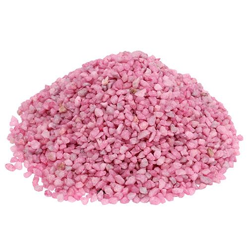 Artículo Gránulos decorativos piedras decorativas rosas 2mm - 3mm 2kg