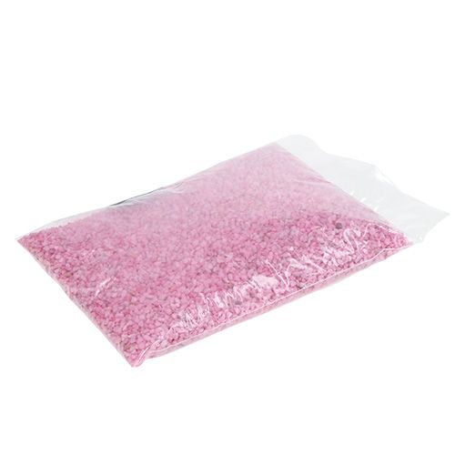 Artículo Gránulos decorativos piedras decorativas rosas 2mm - 3mm 2kg
