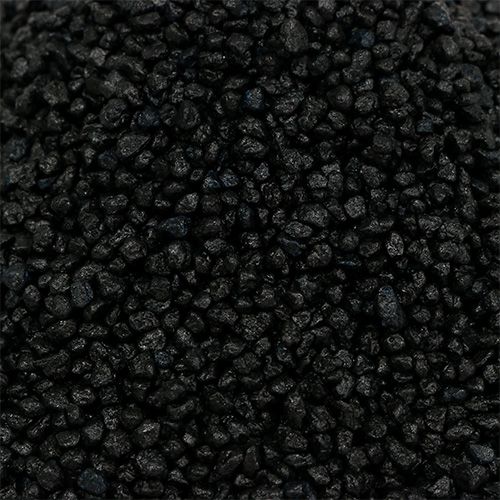 Floristik24 Gránulos decorativos negro 2mm - 3mm 2kg
