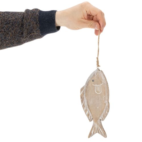 Colgador de madera decorativo para peces, 21 cm, 2 unidades | Floristik24.es