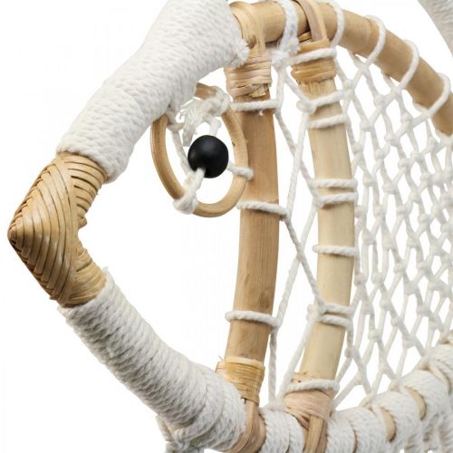 Floristik24 Decoración colgante deco percha decoración marítima pez macramé 76cm