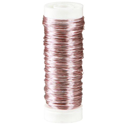 Floristik24 Hilo decorativo Ø0.30mm 30g/50m rosa