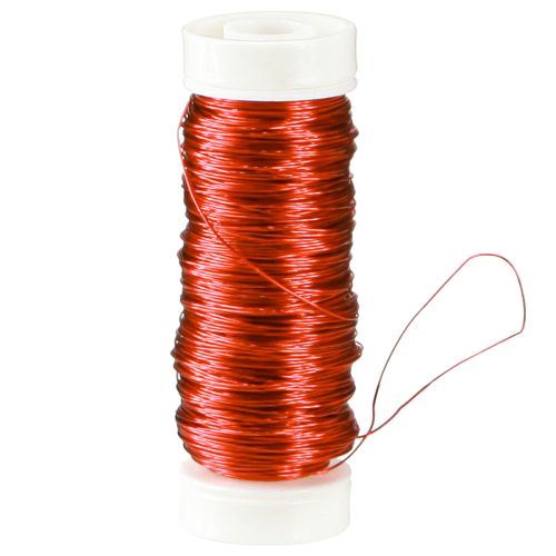 Artículo Hilo decorativo Ø0.30mm 30g/50m rojo