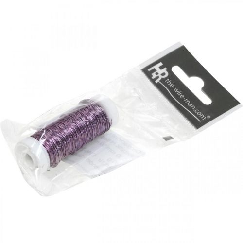 Artículo Hilo decorativo Ø0.30mm 30g/50m lavanda