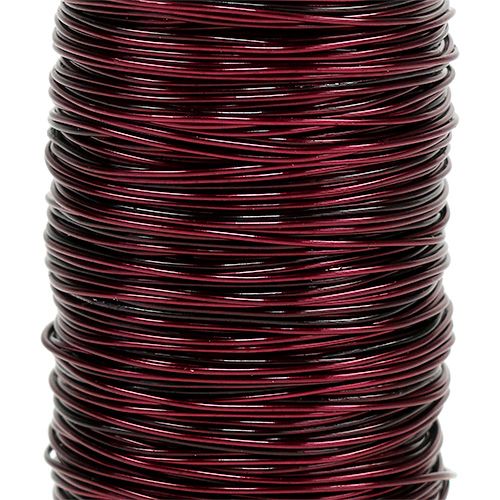 Artículo Alambre Esmaltado Deco Vino Tinto Ø0.50mm 50m 100g