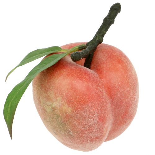 Floristik24 Deco fruta melocotón rosa Ø8cm L10cm 4pcs