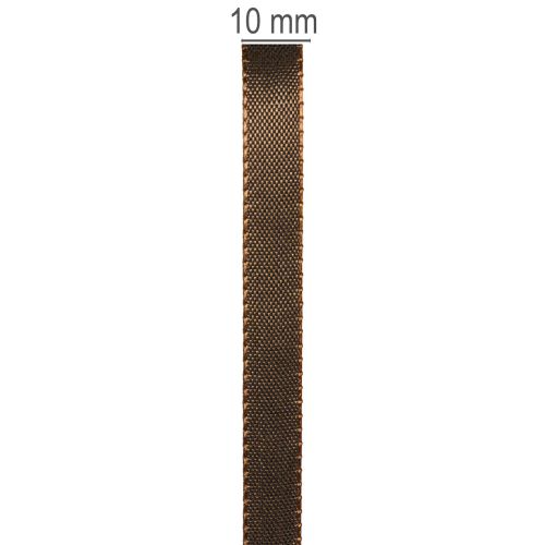 Cinta decorativa de tafetán en rollo para envolver regalos y manualidades, 10 mm de ancho, 50 m de largo. | Floristik24.es