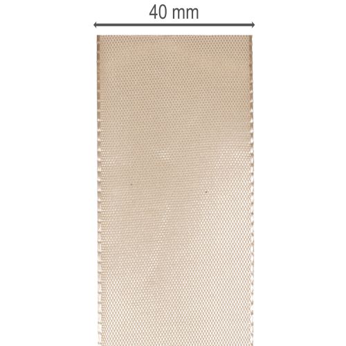 Cinta decorativa de tafetán en rollo, cinta con lazo, 40 mm de ancho, 50 m. | Floristik24.es