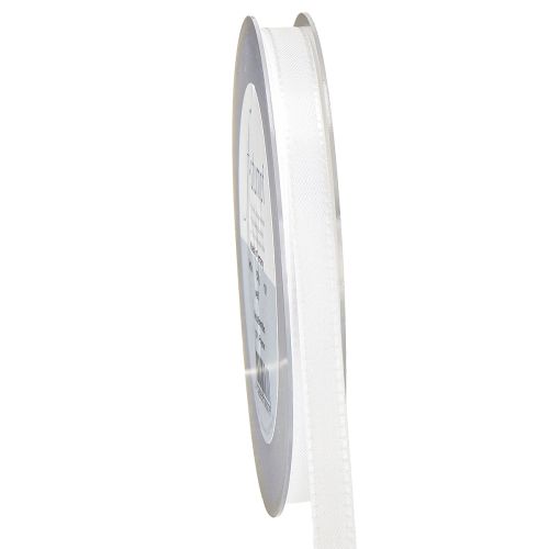 Cinta decorativa blanca 8mm 50m