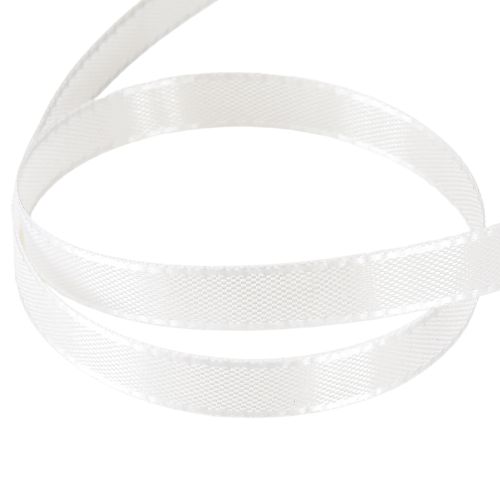 Artículo Cinta decorativa blanca 8mm 50m