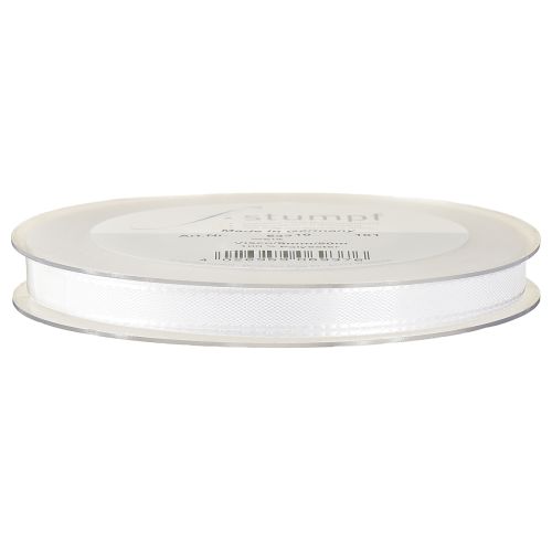 Artículo Cinta decorativa blanca 8mm 50m