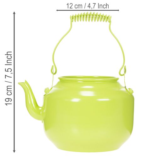 Tetera decorativa como florero, estilo retro nostálgico. | Floristik24.es