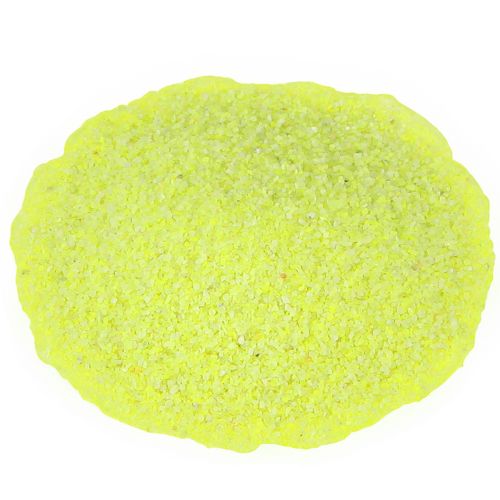 Arena decorativa amarilla neón color arena 0,5mm arena amarilla neón 1kg
