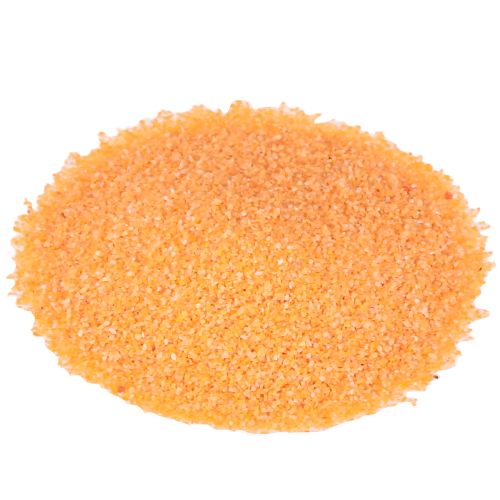 Floristik24 Arena decorativa color naranja neón 0,5mm 1kg