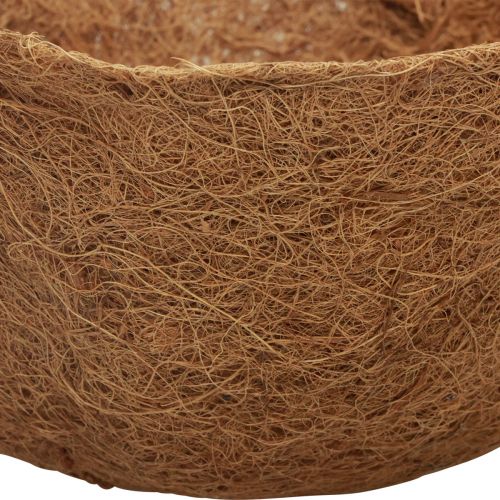 Artículo Cuenco de flores redondo, cuenco de fibra natural, cuenco de planta de coco de unos 30 cm