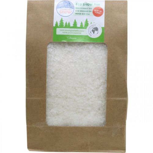 Artículo Nieve artificial Biodegradable blanca 1l