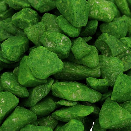 Artículo Piedras decorativas 9mm - 13mm verde 2kg