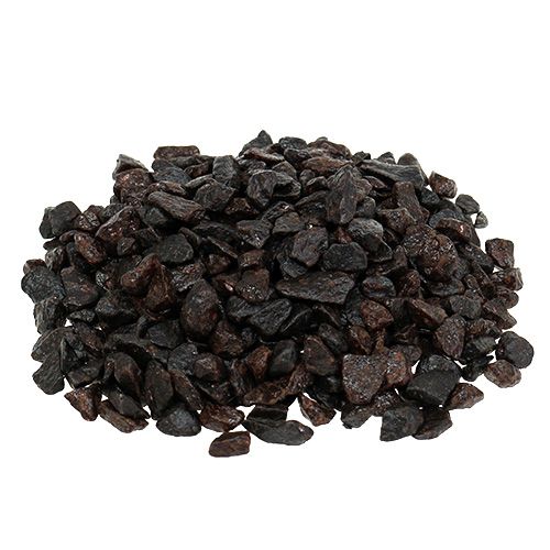 Piedras decorativas 9mm - 13mm cafe 2kg