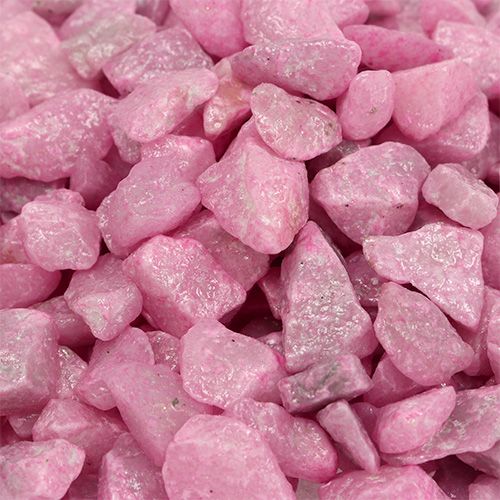Artículo Piedras decorativas 9mm - 13mm rosa 2kg