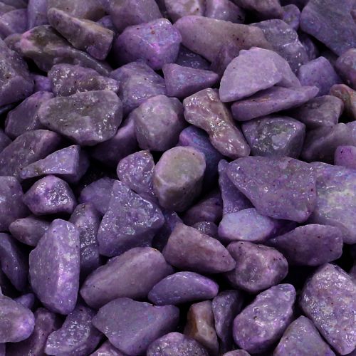 Floristik24 Piedras decorativas berenjena 9mm - 13mm 2kg